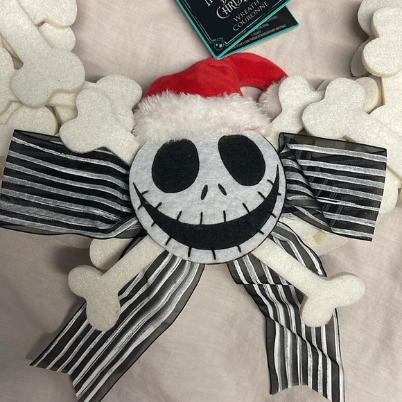 BNWT Jack Skellington nightmare before Christmas hanging wreath - Picture 5 of 5